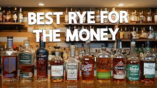 The 10 Best Rye Whiskies For The Money [upl. by Anirtek]