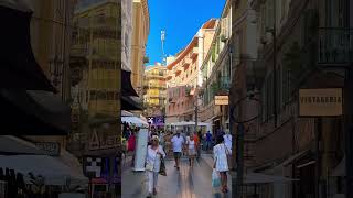 📍Busy Street in San Remo Italy 🇮🇹 [upl. by Aihsar]