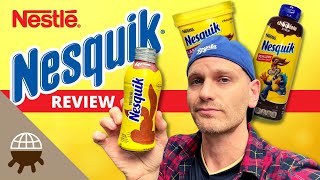 Nesquik Chocolate Milk Review and Powder vs Syrup [upl. by Eninnaj]