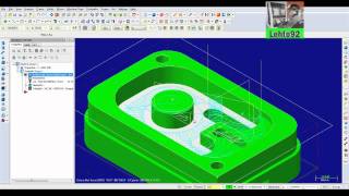 Messing with Mastercam part 6 Optirough [upl. by Jereld998]