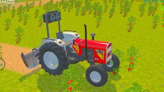 Drive Eicher Tractor with Land Leveler 💥 [upl. by Kinsley]