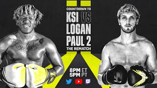 Countdown To KSI vs Logan Paul 2 [upl. by Ranice]