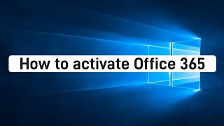 How to activate Microsoft Office  Office 365  All Office Activated  Working  Best way [upl. by Corydon530]