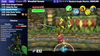 Legend of Zelda Majoras Mask Walkthrough 03 44 quotWoodfall Temple ODOLWAquot [upl. by Ettezus]