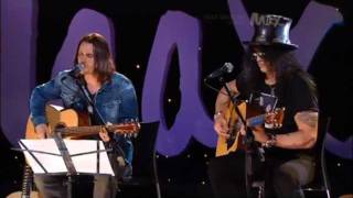 Starlight  Slash amp Myles Kennedy  Acoustic  MAX Sessions 2010  Best Quality 480p [upl. by Ivan]