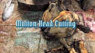 Mutton Head Cutting youtubeshorts karnatakatourism muttonhead mutton [upl. by Anavoig]