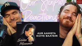 Aur Aahista Kijiye Baatein  Pankaj Udhas  REACTION [upl. by Sells]