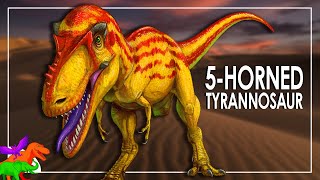 Alioramus – FiveHorned Tyrannosaurus Cousin  Dinosaurs EXPLAINED [upl. by Treat]