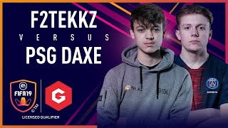 F2Tekkz vs PSG DaXe  Gfinity FIFA Series January LQE [upl. by Tterrag]