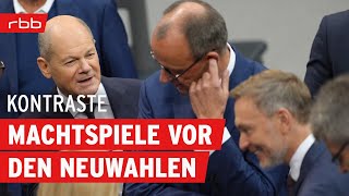 Winterwahlkampf zwischen Wundenlecken und Abrechnen  Kontraste [upl. by Evvy591]