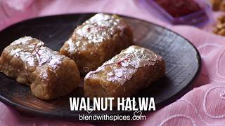 Walnut Halwa Recipe  How to Make Akhrot Ka Halwa Recipe  Makar Sankranti  Lohri Special Recipes [upl. by Madonna]