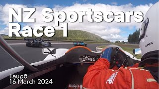 NZSCR  Taupo  Race 1  Great Lake Taupo [upl. by Maia475]