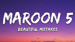 Maroon 5  Beautiful Mistakes Lyrics ft Megan Thee Stallion [upl. by Saphra534]