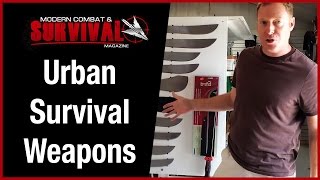 Best Survival Weapons Urban Survival Weapons When Traveling Overseas  Modern Combat and Survival [upl. by Spohr]