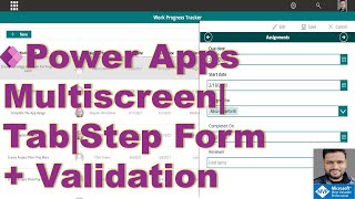 Power Apps Tabbed Form [upl. by Brucie]