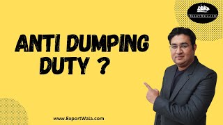 Anti Dumping Duty [upl. by Iosep88]