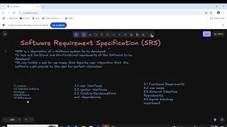 srs in software engineering thebwcs [upl. by Irem]