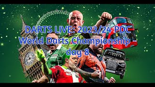 🔴Paddypower Worldchampionship Darts 2024  Day 8  Afternoon  full match🔴 [upl. by Llewkcor62]