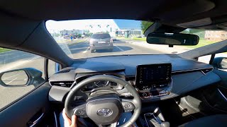 2020 Toyota Corolla Hatchback POV Test Drive Vilnius Lithuania [upl. by Gemma]