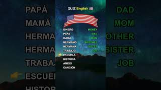 Pon a prueba tu vocabulario en ingles cursodeingles inglés quiz cursoingles inglesonline [upl. by Clemence872]