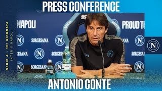 LIVE  La conferenza stampa di Mister Antonio Conte in vista di Inter  Napoli [upl. by Ahselaf]