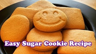 Easy sugar cookie recipe  Cheeky Crumbs [upl. by Macri]