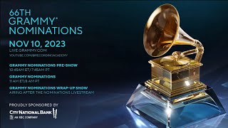 The 2024 GRAMMY Nominations Are TODAY Friday Nov 10 2023 [upl. by Osanna]