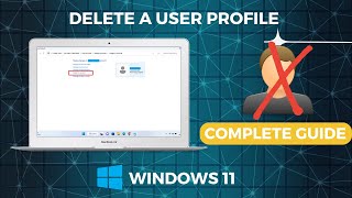 How to Delete a User Profile in Windows 11 [upl. by Ennoved]