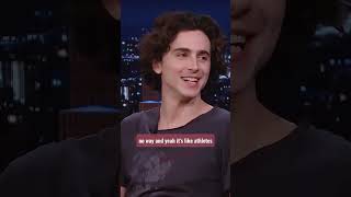 Timothée Chalamet on NikCampus Actor Not Their Main Focusshorts timothéechalamet nike actor [upl. by Airtened]