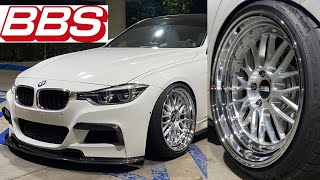 BBS WHEELS FOR MY BMW 340i F30 [upl. by Niwred]