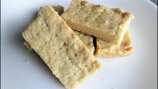 Easy Scottish Shortbread  3 Ingredients [upl. by Ulrick]