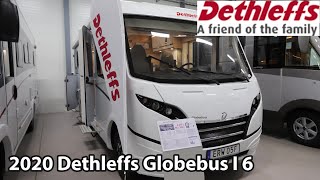 Dethleffs Globebus I 6 2020 Motorhome 695 m [upl. by Eyatnod]