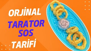 Orijinal Tarator Sos Tarifi  Tarator Sos Nasıl Yapılır  Kalamar Sos Tarifi [upl. by Yvel]