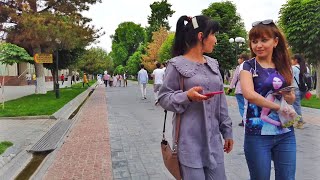 Samarkand Registan  Walking Tour  2022 May  4K Ultra HD [upl. by Eugenie]