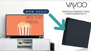 VAVOO TV5Günstiger Unboxing Besser als KODi Beste Android Box [upl. by Claudette]