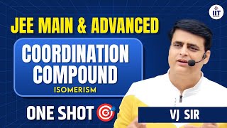 JEE Main Advanced  Inorganic Chemistry  Coordination Compound  Isomerism  by VJ Sir [upl. by Mailiw]