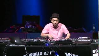 DJ Kentaro performing at The DMC World Finals 2014 London [upl. by Sells]