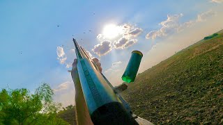 Insane NonStop Dove Hunting Action  6 Man Limit and a Bullpup Shotgun [upl. by Neelon]