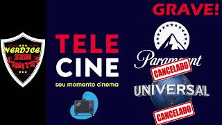 GRAVE TELECINE Perde Contrato com PARAMOUNT e UNIVERSAL Streaming Venceu [upl. by Lazor50]