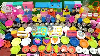 5 Minutes satisfying with unboxing Hello Roma and Diana kitchen set cute mini kitchen set ASMR 2024 [upl. by Bella]