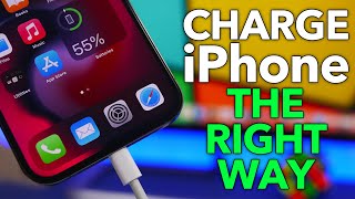 How to Charge Your iPhone the RIGHT Way  MAXIMIZE Battery Life [upl. by Fisch]