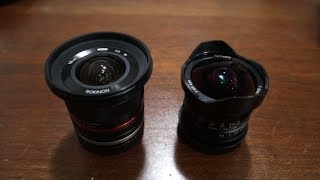 The Best lens for Canon M50 Rokinon 12mm and 7artisans 75mm [upl. by Silvio]