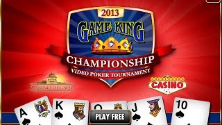 The Game King Championship  Worlds Largest Video Poker Tournament [upl. by Idissak]