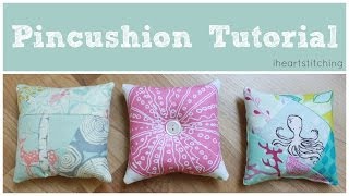 Easy Pincushion Tutorial [upl. by Popelka]