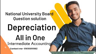 Comprehensive Solution Guide for Depreciation Problems in Intermediate Accounting  BBA  7 college [upl. by Dib]