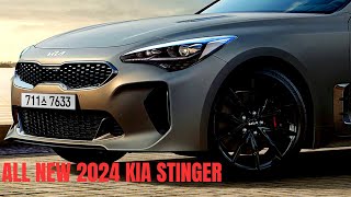 New 2024 Kia Stinger GT  2024 Kia Stinger Release date Interior amp Exterior [upl. by Nosam871]