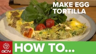 How To Make A Danish Egg Cake With Hannah Grant  GCNs Food For Cycling [upl. by Christalle515]