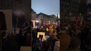 Bad Kreuznach Germany January 30 2024 Demokratie Verteidigen demo [upl. by Jeanine]