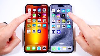 iPhone 13 Pro Max vs iPhone 15 Pro Max [upl. by Stace]