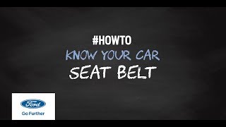 Know Your Car  Seat Belt [upl. by Eelahc]